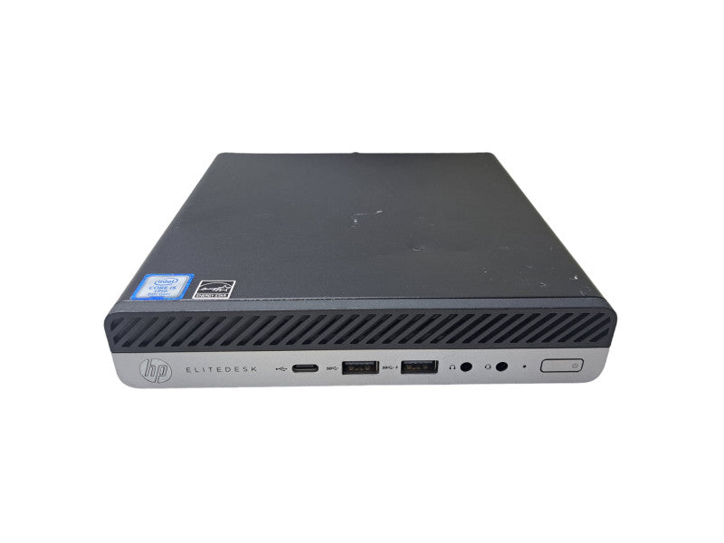 HP EliteDesk 800 G4 USFF | i5-8500T @ 2.10GHz 6C, 8GB DDR4, No HDD/OS