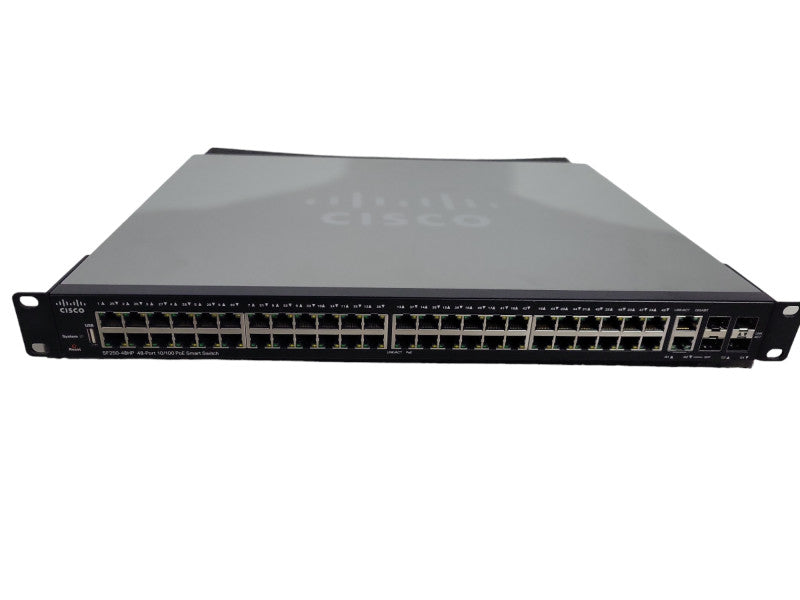 Cisco SF250-48HP-K9 48-Port 10/100 PoE Smart Switch !
