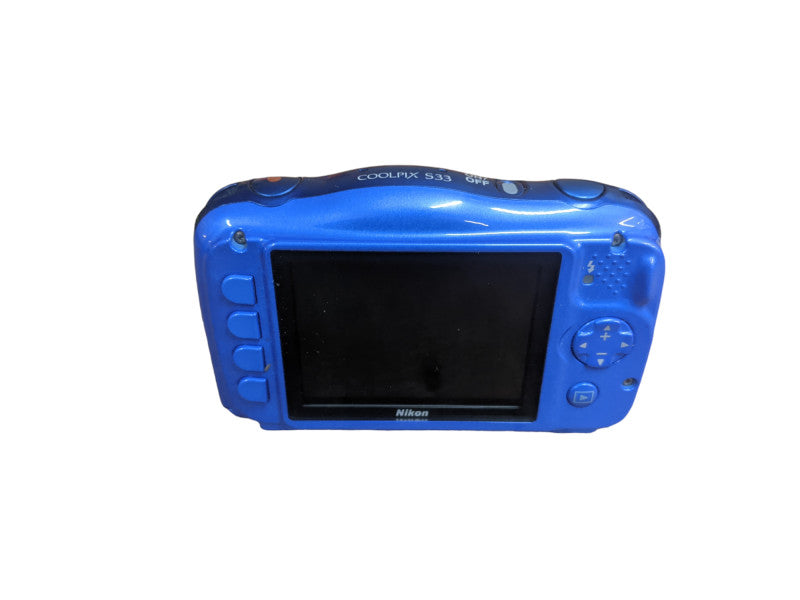 Nikon COOLPIX S33 Waterproof Shockproof Digital Camera *READ*