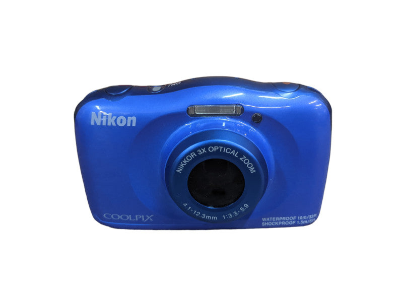 Nikon COOLPIX S33 Waterproof Shockproof Digital Camera *READ*