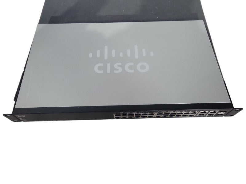 Cisco SF300-24PP-K9 24-Port 10/100 PoE+ Managed Network Switch !