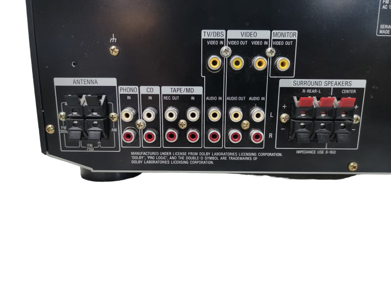 Sony STR-DE405 5.1 Dolby Pro-Logic Home Theater Stereo Receiver