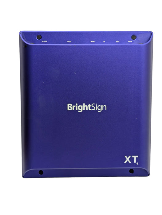 BrightSign XT4 XT1144 Digital Signage Player HDMI PoE Power  -