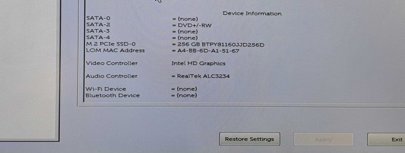 Dell OptiPlex 7070 SFF | i5-9500 @ 3.00GHz 6-Core, 8GB DDR4, 256GB NVMe