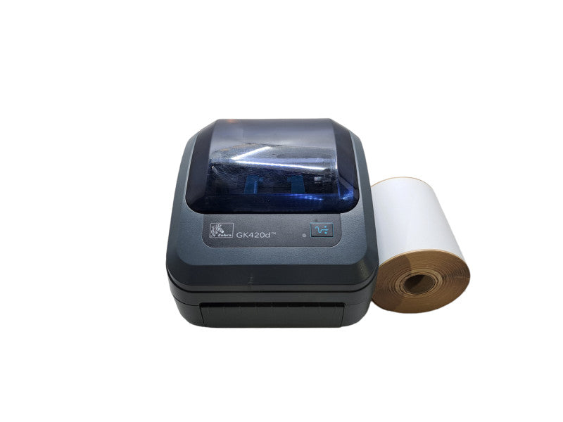 Zebra GK420d Direct Thermal Barcode Label Printer | Tested