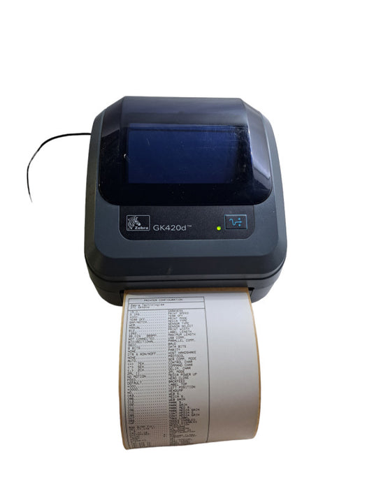 Zebra GK420d Direct Thermal Barcode Label Printer | Tested