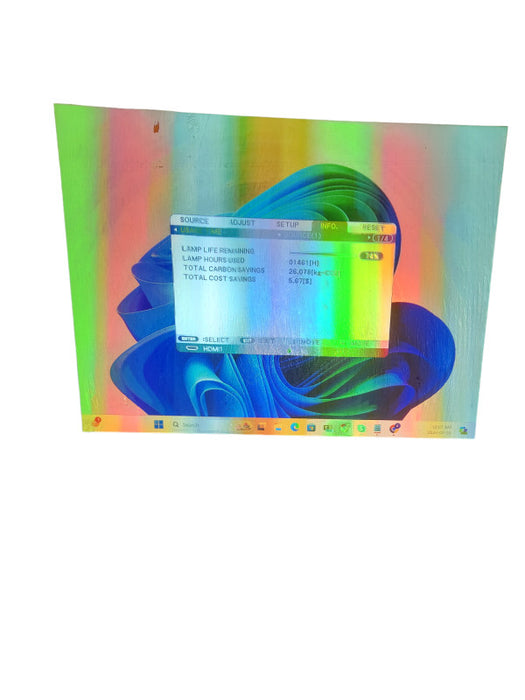 NEC NP-M282X Projector | Lamp Has 1461H, 74% Life Remaining