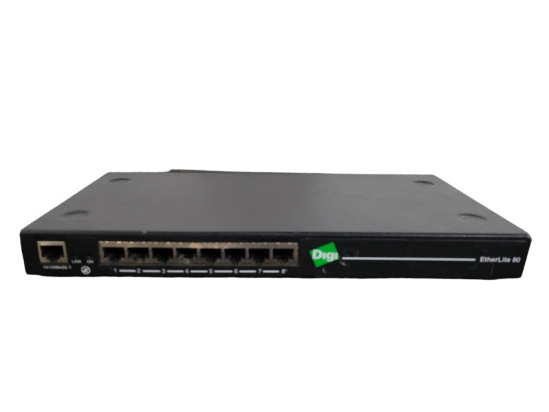 DIGI 50000986-03 J Etherlite EL80 8-Port Terminal Server !