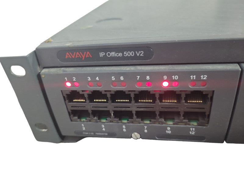 AVAYA IP Office 500 v2 with 3x TSM (1-8) 700500758 1x PNONE (1-8) !