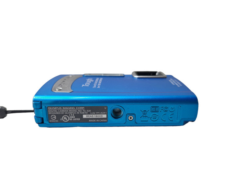 Olympus Tough TG-320 | 14MP Waterproof Digital Camera 3.6x Optical Zoom Blue