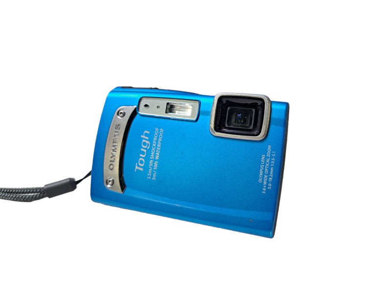 Olympus Tough TG-320 | 14MP Waterproof Digital Camera 3.6x Optical Zoom Blue