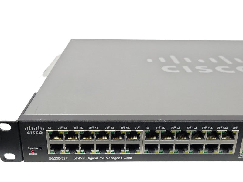 Cisco SG300-52P 52-Port Gigabit PoE Managed Switch _
