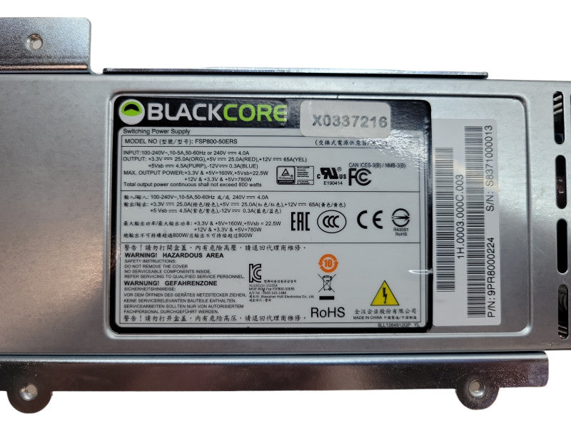 Modular Switching Power Supply Enclosure + 2x 800W 80+ Platinum PSU%