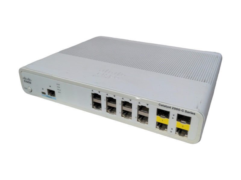 Cisco Catalyst WS-C2960C-8TC-L 8-Port PoE Switch