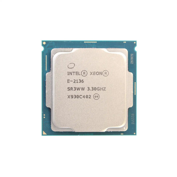 Intel Xeon E-2136 @ 3.30Ghz SR3WW CPU -