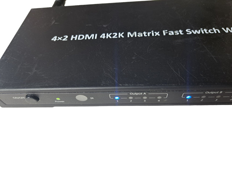 Bytecc HMMSS402K 4x2 HDMI 4K2K Matrix Fast Switch with Audio