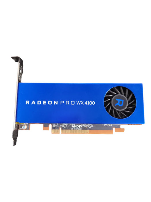 AMD Radeon Pro WX4100 Quad Mini-Displayport 4GB PCI-E Video Card !