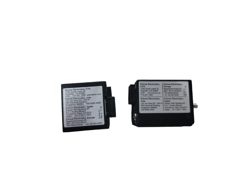 EXTRON VTT001 TX & EXTRON RX VTR001 TWISTED PAIR TRANS. & RECEIVER VGA /RGBHV