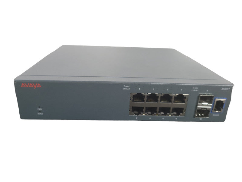 Avaya 3510GT | 8-Port Gigabit PoE+ Ethernet Switch  !