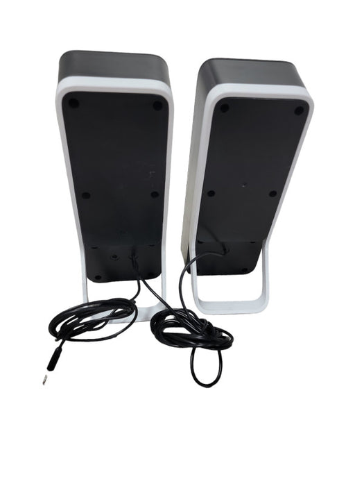 Logitech Z200 2.0 Multimedia Speakers with Stereo Sound W/ Power Adapter