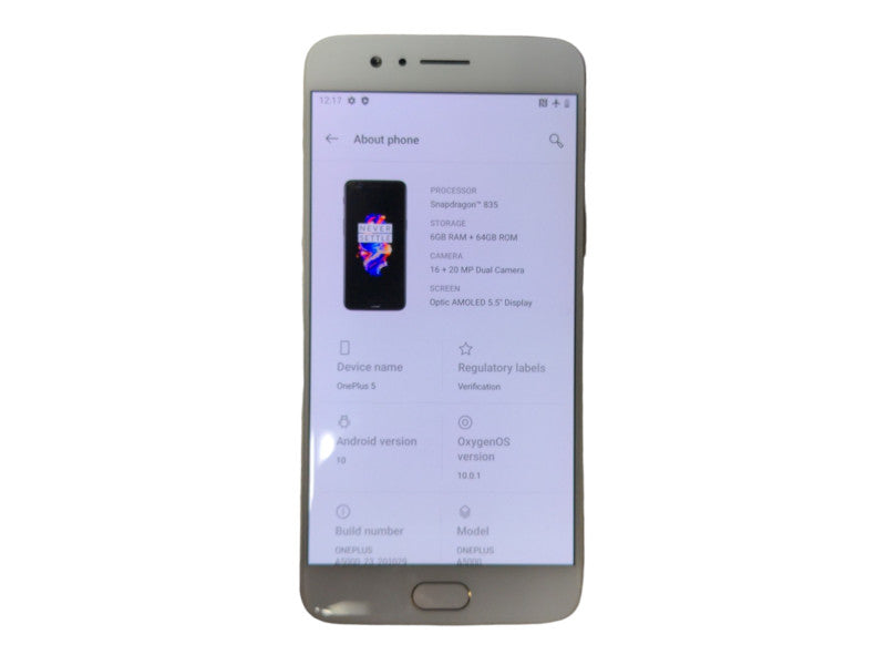 OnePlus 5 (64GB) - 6GB RAM , Snapdragon 835