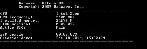 Radware ALTEON 5224 ON DEMAND SWITCH %