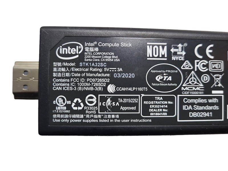 Intel Compute Stick STK1A32SC x5-Z8330, 2GB RAM, 32GB storage Q$