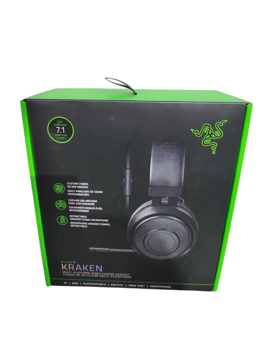 Razer Kraken Wired 7.1 Gaming Headset for PC/PS5/PS$/Switch/Xbox - Matte Blac !