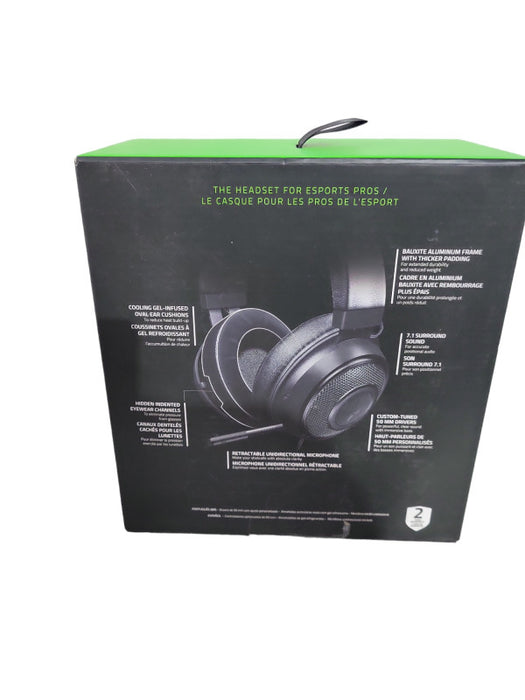 Razer Kraken Wired 7.1 Gaming Headset for PC/PS5/PS$/Switch/Xbox - Matte Blac !