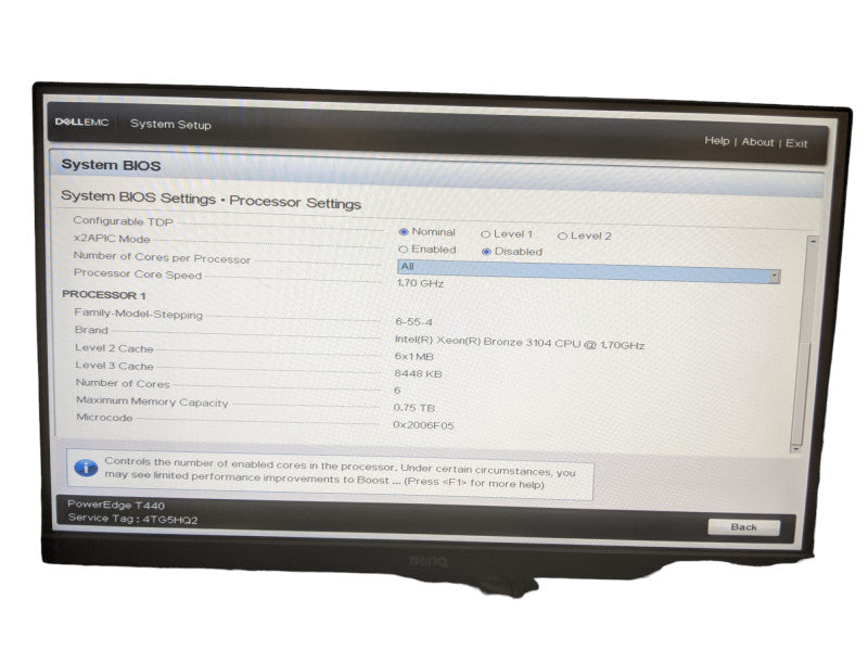Dell PE T440 | Xeon Bronze 3104 | 48GB DDR4 | No HDD | No RAID