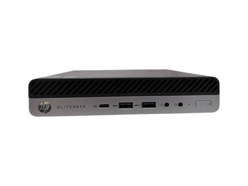 HP EliteDesk 800 G4 DM, i5-8500T 2.10GHz, 8GB RAM, 256GB Nvme, w/ PWR
