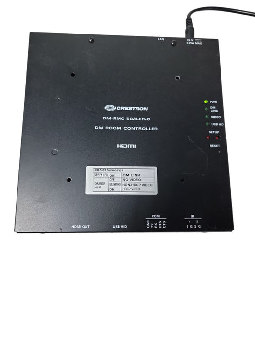Batch of 2xCrestron DM-RMC-SCALER-C DigitalMedia 8G+Receiver, Room Controller Q