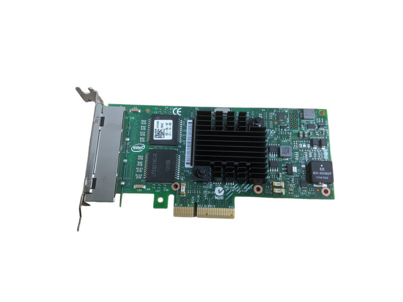 Intel I350-T4 | Quad Port 1Gb PCI-E Low Profile Ethernet Adapter | 09YD6K