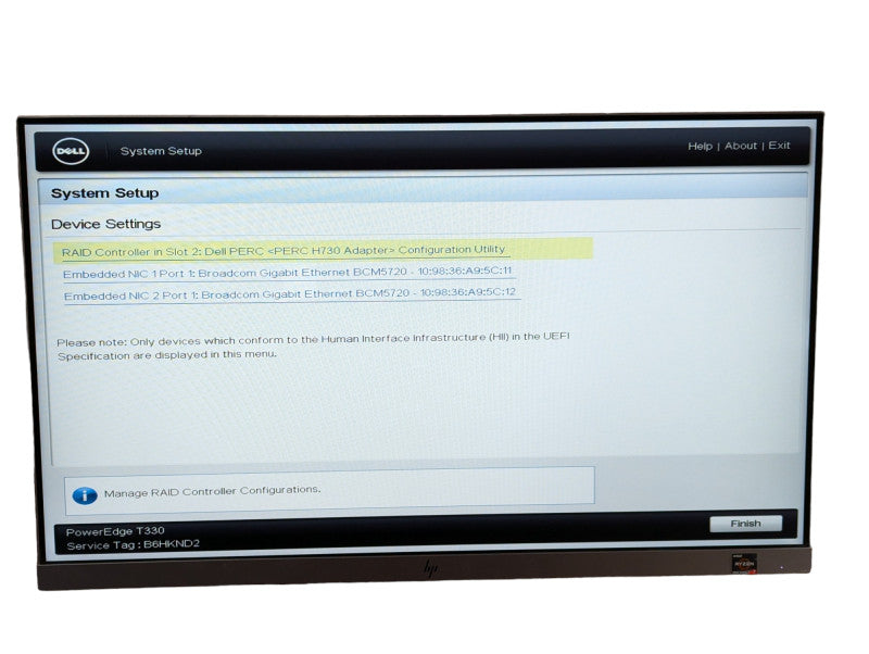 DELL PowerEdge T330 Intel Xoen E3-1230 v5 @ 3.40Ghz 32GB RAM & H730 RAID  -