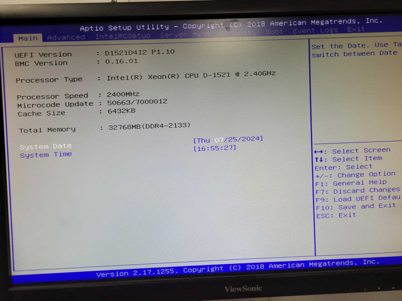 Datto S3B2000 4 Bay 3.5\\" NAS Intel Xeon D-1521 2.4GHz, 32GB DDR4, 2x 2TB HDDs _