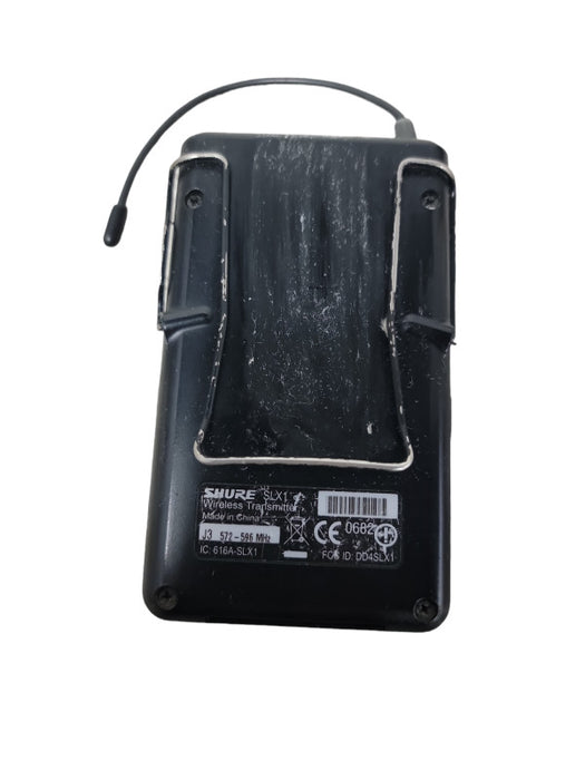 Shure SLX1 572 to 596 Mhz Wireless Bodypack Transmitter