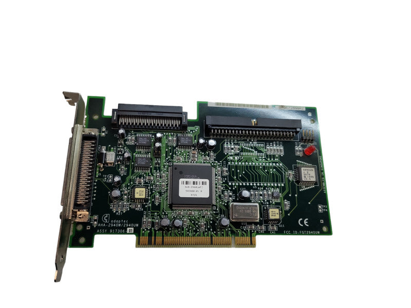 VINTAGE ADAPTEC AHA-2940W 2940UW ULTRA WIDE SCSI PCI CONTROLLER CARD %