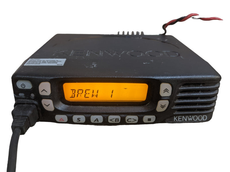 Kenwood TK-7360H-K VHF FM Transceiver w/ Cigarette Lighter Power Cord Q