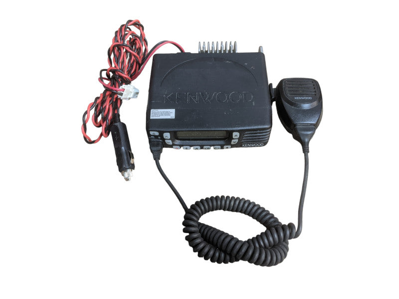 Kenwood TK-7360H-K VHF FM Transceiver w/ Cigarette Lighter Power Cord Q