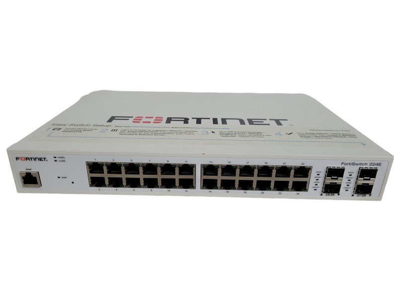 Fortinet FortiSwitch FS-224E 24 Port Managed Ethernet Switch !