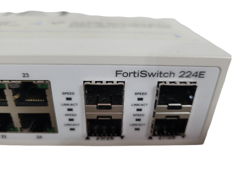 Fortinet FortiSwitch FS-224E 24 Port Managed Ethernet Switch !