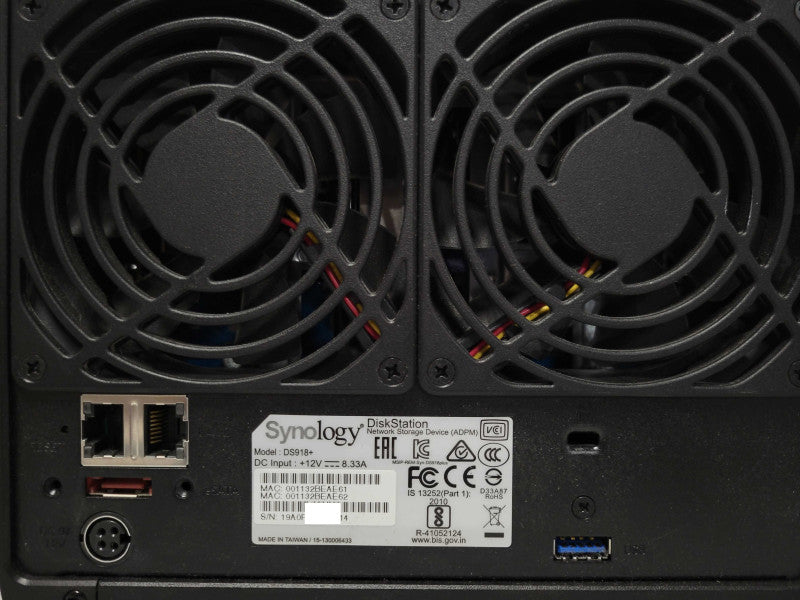 Synology 4 Bay NAS DiskStation DS918+ with 4x 2TB HDDs _