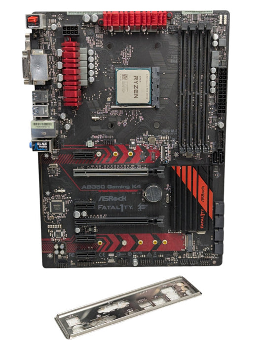 ASRock Fatal1ty AB350 Gaming K4 AMD4 with Ryzen 5 PRO 2400G PLEASE READ  -