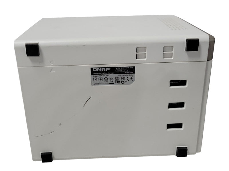 Qnap TS-451 4-Bay NAS Network Attached Storage 4x 2TB HDDs, READ _