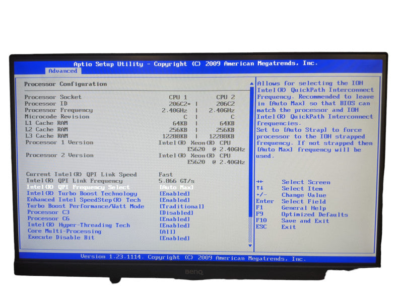 Intel S5520UR Server Board | 2x Xeon E5620 | 24GB DDR3