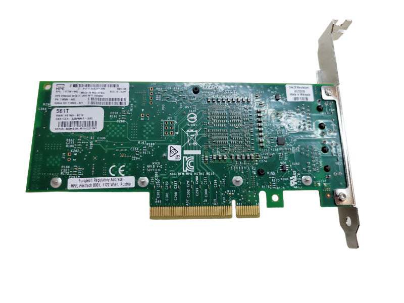 HPE Ethernet 10Gb 2-Port 561T Adapter %