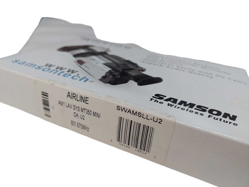 Samson AirLine UHF Wireless AM1 LAV SYS MT350 Mini Model: SWAMSLL-U2 =