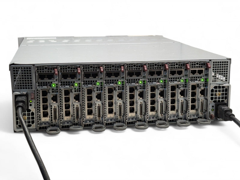 Supermicro 938-16 8 Node Server 8 E3-1240 v2 (8Core) with 8GB RAM each  -