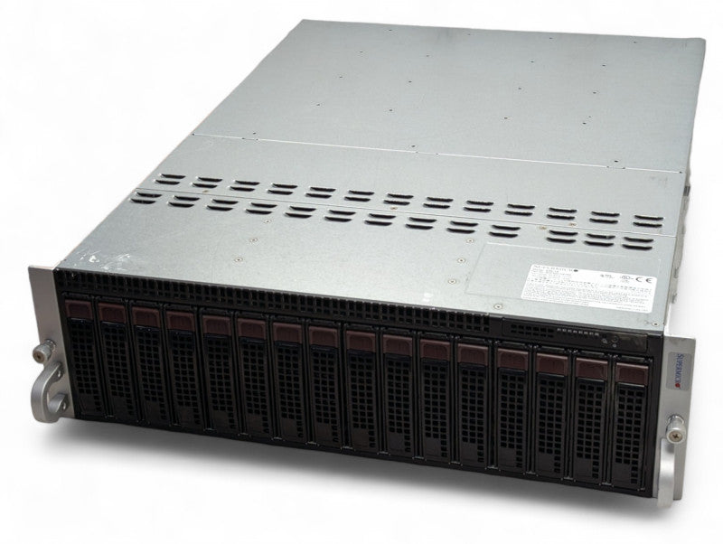 Supermicro 938-16 8 Node Server 8 E3-1240 v2 (8Core) with 8GB RAM each  -
