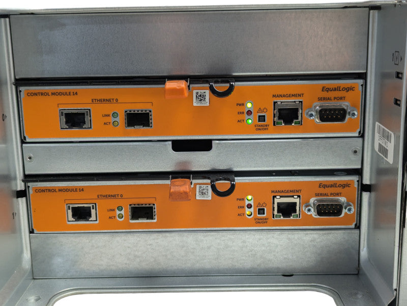DELL EqualLogic PS6110 24 Bay SAN E05J with 2 Control Module 14  -